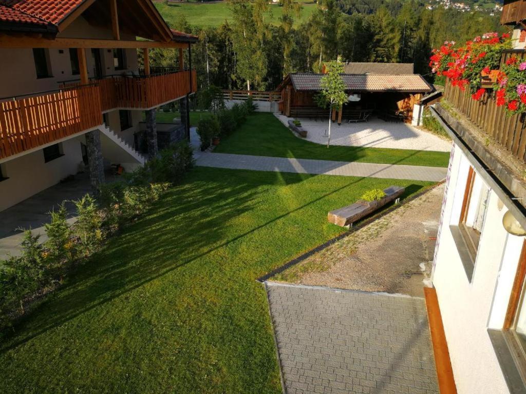 Ferienwohnung Rosengarten Am Manoetscherhof Karneid Exterior foto